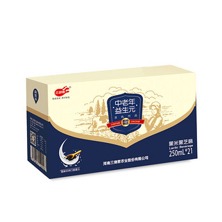 三剑客 中老年益生元牛奶 250ml*21盒