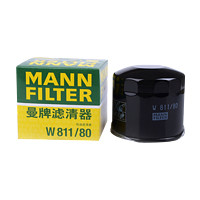 MANN FILTER 曼牌滤清器 W811/80 机油滤清器