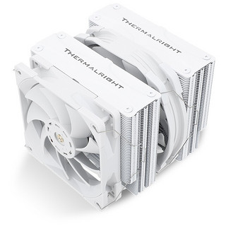 Thermalright 利民 FC140 WHITE 冰封统领 CPU风冷散热器 白色