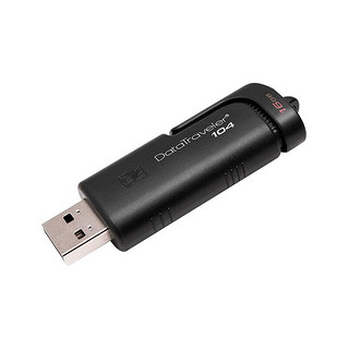 Kingston 金士顿 DataTraveler 104 USB2.0 U盘 黑色 16GB USB