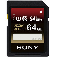 SONY 索尼 SF-64UX2 Micro-SD存储卡  64GB（UHS-1、V30、U3、C10）