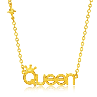 商品chowtaifook周大福eof101queen女王足金项链