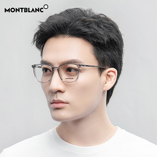 Montblanc万宝龙眼镜男女光学配镜板材黑框眼镜MB0089OK