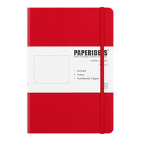 paperideas 点阵内页 硬面 A5线装本红色 单本 PA5H0003