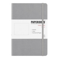 paperideas 点阵内页 硬面 A5线装本枪灰 单本 PA5H0003