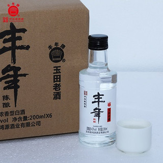 丰年 玉田老酒丰年陈酿42度浓香型白酒 200ml