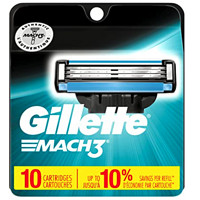 Gillette 吉列 锋速3刀头 10刀头