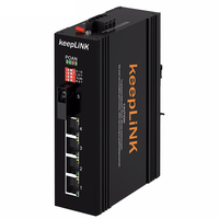 keepLINK KP-9000-65-1FX4TX-SC20A 5口百兆交换机