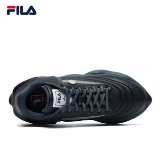 FILA x MIHARA斐乐官方老爹鞋男2021年秋季新款运动鞋休闲FM-6 墨黑色-SL 40.5