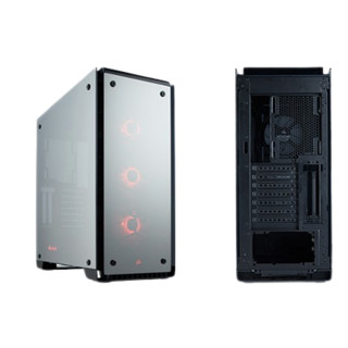 USCORSAIR 美商海盗船 570X RGB EATX/ATX/MATX/MINI-ITX机箱 全侧透 黑色