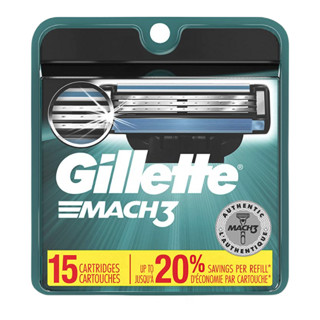 Gillette 吉列 锋速3刀头 15刀头