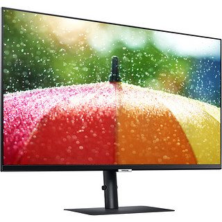 SAMSUNG 三星 S27A600UUC 27英寸 IPS FreeSync 显示器(2560×1440、75Hz、99%sRGB、HDR10、Type-C 90W)