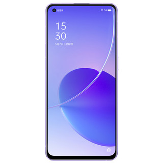 OPPO Reno6 6400万水光镜头 星黛紫 12GB+256GB 5G手机
