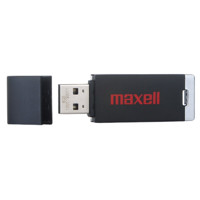 maxell 麦克赛尔 流畅系列 MX-LC-16GB USB 2.0 车载U盘 黑色 16GB USB