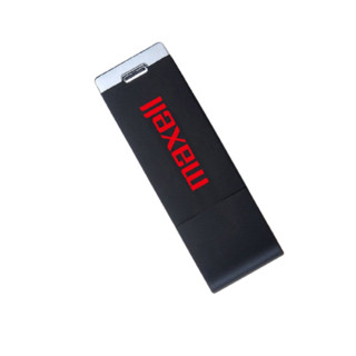 maxell 麦克赛尔 流畅系列 MX-LC-32GB USB 2.0 车载U盘 黑色 32GB USB