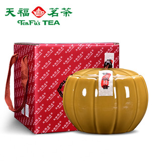 天福茗茶 茶叶 安溪茶叶铁观音乌龙茶 清香型瓷罐礼盒装250g