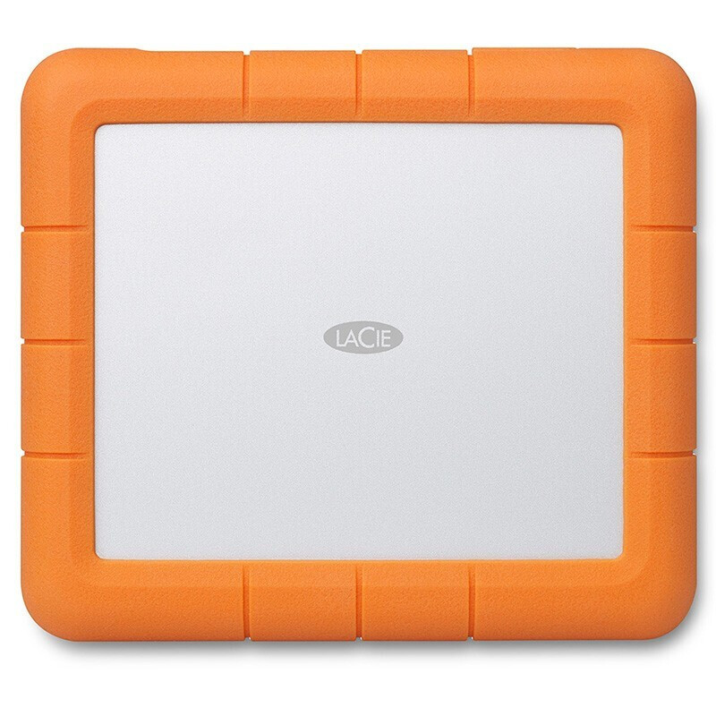 LACIE 莱斯 Rugged STHT8000800 Type-C 便携式移动硬盘 银色 8TB USB3.1