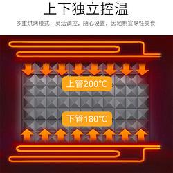 Galanz 格兰仕 X1 家用电烤箱 42L 金色