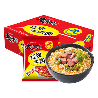 今麦郎 大今野 红烧牛肉面 114g*21袋