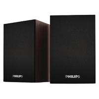 PHILIPS 飞利浦 SPA20 蓝牙版 2.0声道 室内 蓝牙音箱 棕黑色