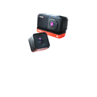 Insta360 影石 ONE R 全景防抖运动相机 双镜头+自拍杆