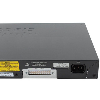 思科（Cisco）WS-C2960X-24PD-L 24口千兆电口+2口万兆光交换机