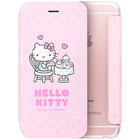 Hello Kitty 凯蒂猫 苹果6sPlus手机壳iPhone6保护套卡通翻盖皮套