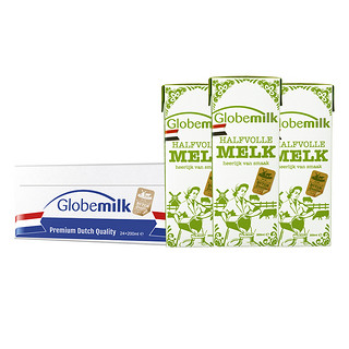 Globemilk 荷高 部分脱脂纯牛奶