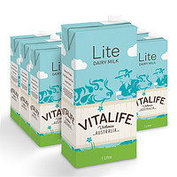 VITALIFE 维纯 低脂牛奶 1L*12盒