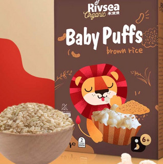 Rivsea 禾泱泱 有机泡芙条 国行版 糙米味 20g