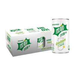 Sprite 雪碧 无糖零卡 雪碧纤维+ 柠檬味  碳酸饮料 200ml*12瓶