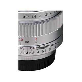 ZHONGYI OPTICAL 中一光学 17mm F0.95 广角定焦镜头 Micro 4/3卡口 58mm 银色