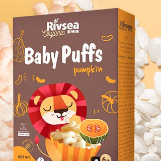 Rivsea 禾泱泱 有机泡芙条 国行版 南瓜味 20g