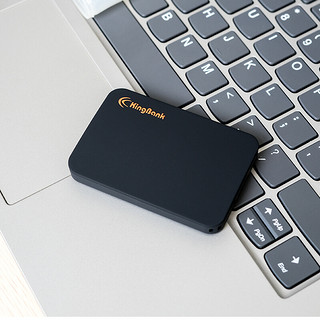 KINGBANK 金百达 USB 3.1 移动固态硬盘 Type-C 500GB 黑色