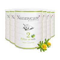 NANNY care 较大婴儿羊奶粉 英版 2段 900g*6罐