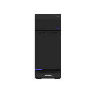 IPASON 攀升 商祺G141 23.8英寸 台式机 黑色(酷睿i3-9100、核芯显卡、8GB、256GB SSD、风冷)