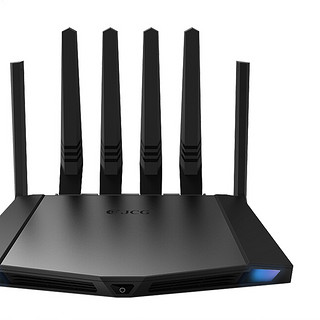 JCG 捷稀 K3 双频1750M 家用千兆无线路由器 Wi-Fi 5（802.11ac）黑色