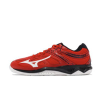 Mizuno 美津浓 Thunder Blade 2 中性排球鞋服 V1GA197063 红色/黑色 42.5