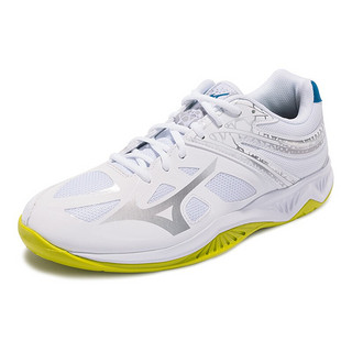 Mizuno 美津浓 Thunder Blade 2 中性排球鞋服 V1GA197005 白色/黄色 42.5