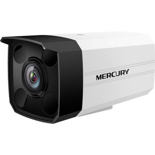 MERCURY 水星网络 摄像头300万H.265+室外监控POE供电红外网络监控套装夜视高清监控设备摄像机 MIPC3142P-4