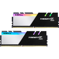 G.SKILL 芝奇 焰光戟系列 DDR4 3600MHz RGB 台式机内存 灯条 黑银 32GB 16GB*2 F4-3600C16D-32GTZNC