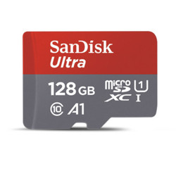 SanDisk 閃迪 至尊高速系列 Micro-SD存儲卡 128GB（UHS-I 、U1、A1）
