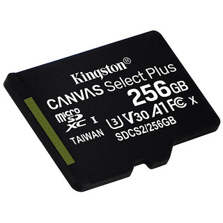 Kingston 金士顿 SDCS2 Micro-SD存储卡 256GB（UHS-I、V30、U3、A1）