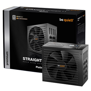be quiet! 德商必酷 STRAIGHT POWER 11 Platinum 白金牌（92%）全模组ATX电源 850W