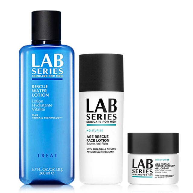 LAB SERIES 朗仕肌础护肤系列男士护肤套装(爽肤水200ml+焕能精华乳液