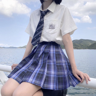 SHIOHOSHI 盐焗小星 沉睡魔女 不良JK制服 女士格裙 42cm S