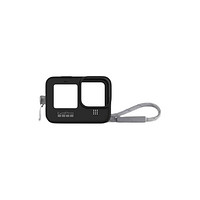GoPro 运动相机硅胶保护壳 适用于HERO9 黑色+挂绳