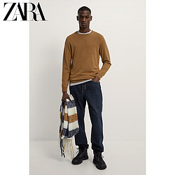 ZARA [折扣季]男装 基本款有色针织衫毛衣 00693300704
