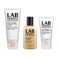 LAB SERIES 朗仕 控油净透三部曲（洁面100ml+爽肤水100ml+乳液50ml+赠洁面30ml*3+爽肤水6ml*3+乳液7ml*3）