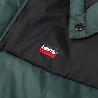 Levi's 李维斯 男士连帽羽绒服 27845-0001 绿色 XS